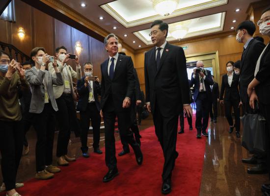 Blinken meets Chinese Foreign Minister Qin Gang on high-stakes diplomatic trip to Beijing