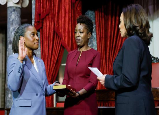 Butler sworn in to replace late California Sen. Feinstein, becoming third Black female senator in U.S. history