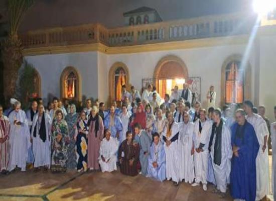 الطنطان:لقاء تاريخي لقبائل ايت لحسن للإحتفال بالقرار الأممي وخمسينية المسيرة الخضراء