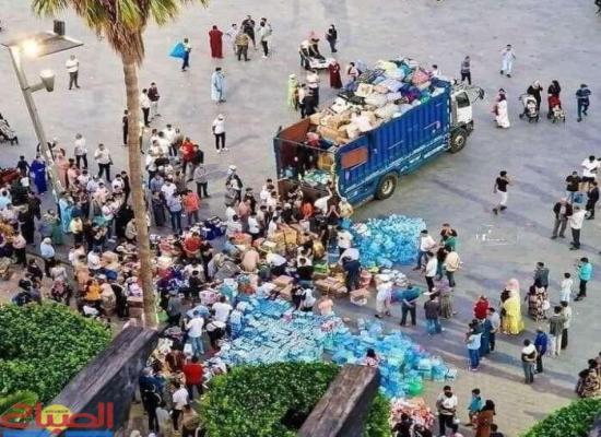 لصوص المساعدات… التجارة البشعة