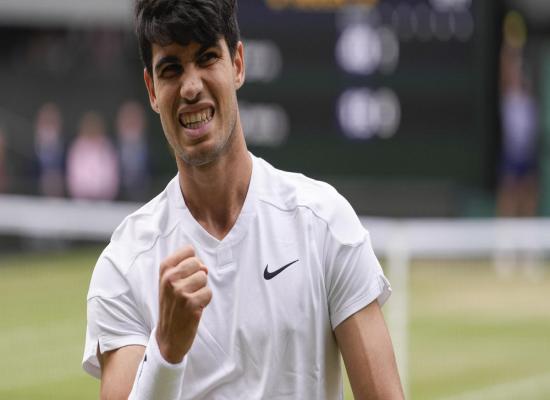 Carlos Alcaraz tops Novak Djokovic at Wimbledon for 4th Slam title