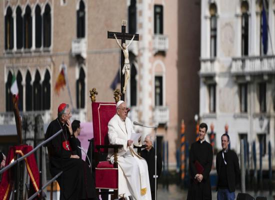 Pope Francis makes first trip outside of Rome in seven months
