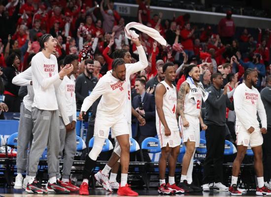 No. 1-Seeded Houston Survives an Overtime Thriller, and the Men’s Sweet 16 Is Set