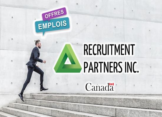 Recruitment Partners recrute dans Différents Domaines (+40 Postes)