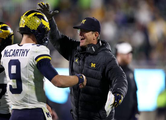 Even Amid an Investigation, Michigan Is Demolishing Its Opponents