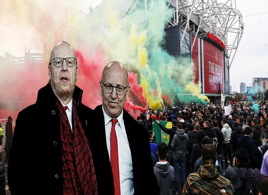 Man Utd fans will be hoping this is the beginning of the end for the Glazers