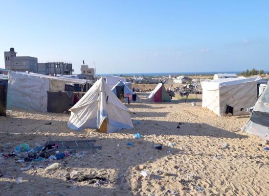 No help to be seen at Israel's 'safe zone' for Palestinians in Gaza