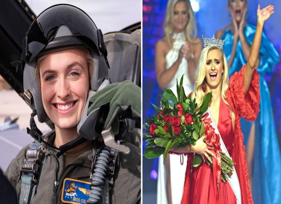 US Air Force pilot crowned Miss America