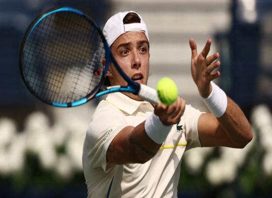 Tennis star collapses mid-match at Miami Open