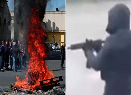 Nationwide manhunt for 'The Fly' intensifies - as outcry in France grows over deadly ambush