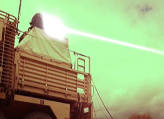 UK test-fires 'groundbreaking' laser beam that can destroy targets at speed of light