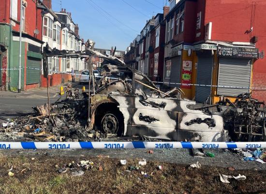 Council to review 'family matter' that sparked Leeds riot - as home sec condemns 'audacious criminality'