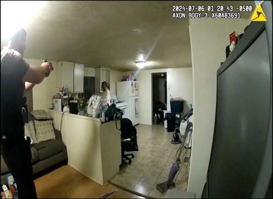 Bodycam video shows woman's final moments before she was 'shot in head by police'