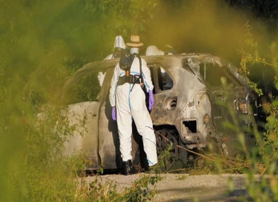 Two Britons found dead in burnt-out car in Sweden - local media reports