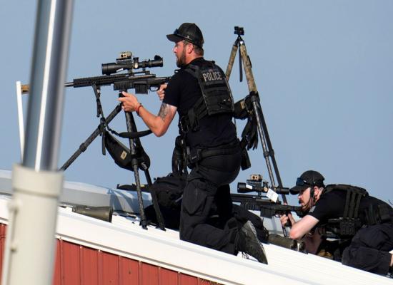 How a large tree may have shielded Trump rally shooter from view of security