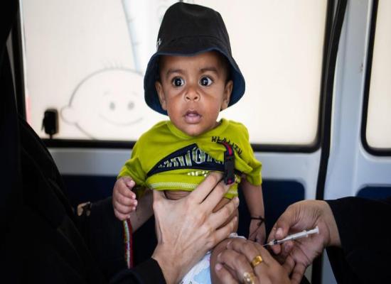 Global immunisation rates show sign of post-pandemic rebound