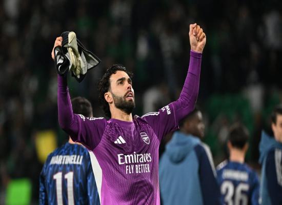 David Raya on the cusp of history as Arsenal handed major double trophy boost 