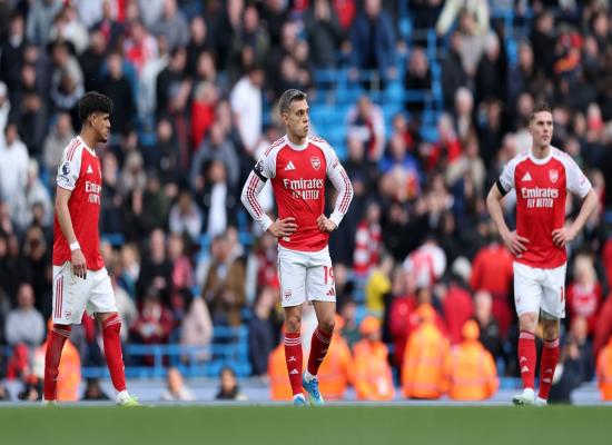 Arsenal's final Premier League games compared to Man City after title race twist