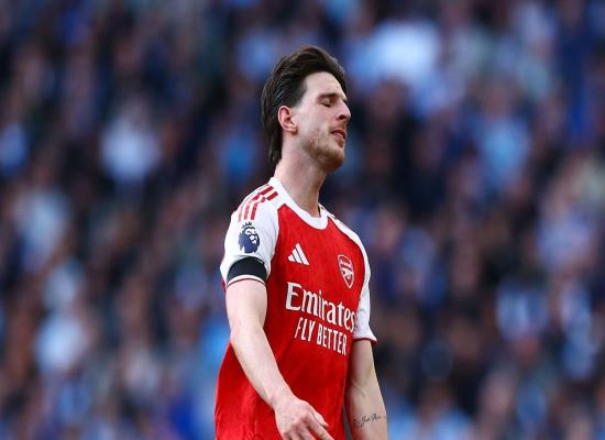 Gary Neville and Roy Keane send stinging message to Declan Rice in honest Arsenal title verdict