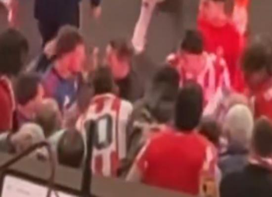 Ben White clashes with Diego Simeone in angry tunnel confrontation after Arsenal draw