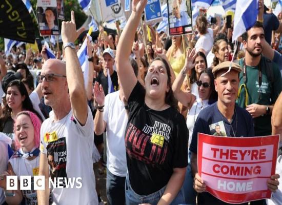 Israeli hostages and Palestinian detainees freed as Trump hails 'historic dawn' in Middle East