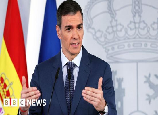 Nato says 'no provision' to expel members after report US could seek to suspend Spain