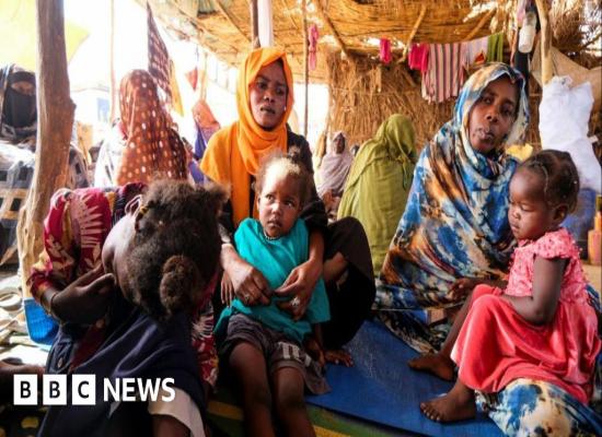 Drone strike in besieged Sudan city kills dozens