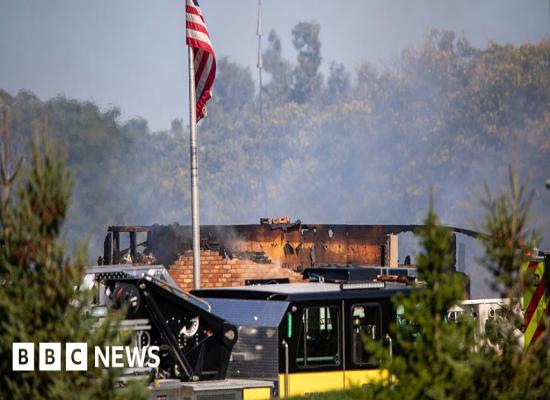 Four killed in shooting and arson attack at Mormon church in Michigan