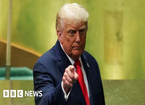 Six years ago Trump's UN audience laughed, this year they were silent