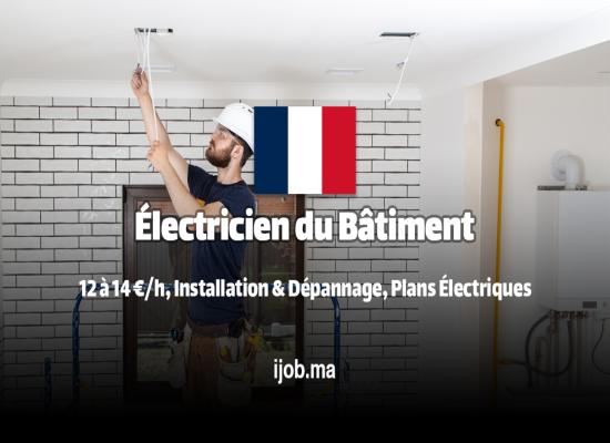 Électricien du Bâtiment H/F – Aquila RH Châteauroux (36) !