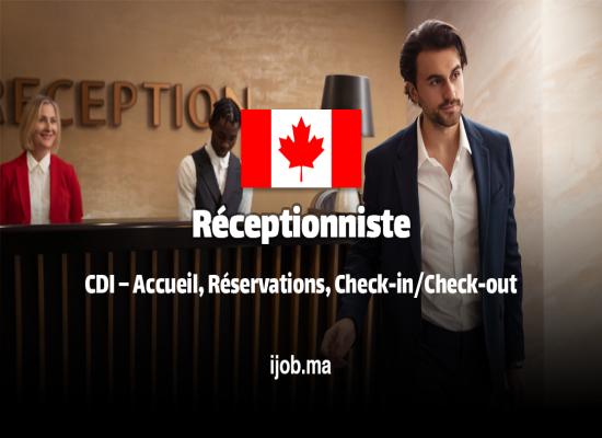 Réceptionniste – PHI Hotel Group à Hinton (Alberta) !