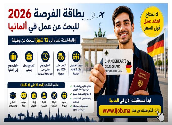Carte Opportunité Allemagne 2026 : Chercher un emploi en Allemagne sans contrat