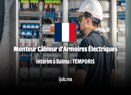 Monteur Câbleur d’Armoires Électriques – Intérim à Balma | TEMPORIS