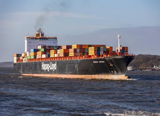 CEO of Hapag-Lloyd, one of world's top ocean shippers, says the outlook has changed for the global economy