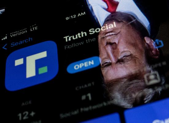 Trump says 'I love Truth Social' one day after DWAC stock plunges on social media merger vote