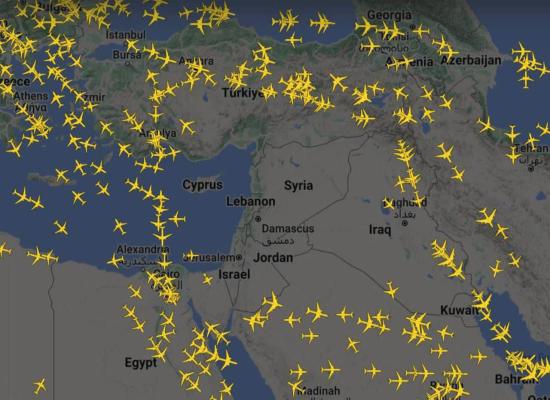 Airspace closures throughout the Middle East ground, divert flights as Iran launches drone attack on Israel