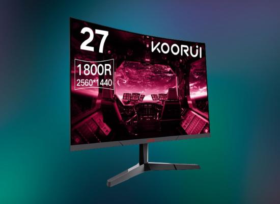 C’est rare de voir un écran PC incurvé QHD 27″ (144 Hz, 1 ms) sous les 200 €