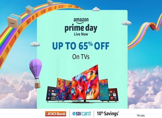 Amazon Prime Day Sale 2024 ending soon: Get up to 65% off on TVs and projectors to redefine your entertainment