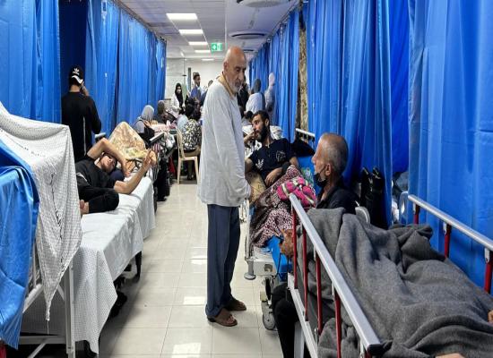 Gaza's Al-Shifa Hospital Goes Dark at Center of Israel-Hamas Battle Zone