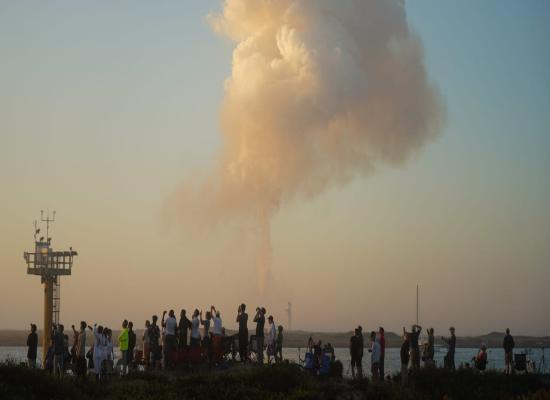 SpaceX Rocket Test Reaches Milestone---And Ends With Explosion