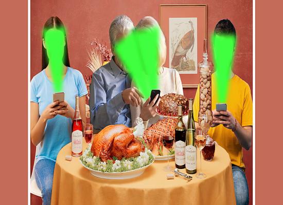 Go Ahead, Scroll Your Smartphone This Thanksgiving