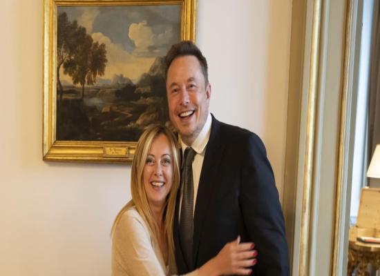 Elon Musk and Italy's Giorgia Meloni Form a Trans-Atlantic Bond