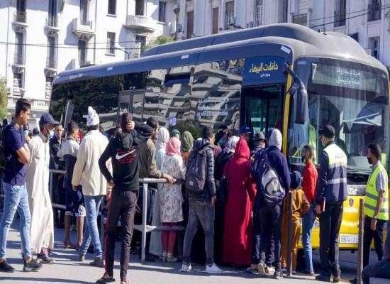 شركة ألزا الدار البيضاء تعلن عن جدول مواعيد حافلات النقل العمومي في أيام العيد