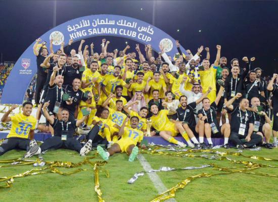  النصر بطلا للعرب عبر بوابة الهلال 