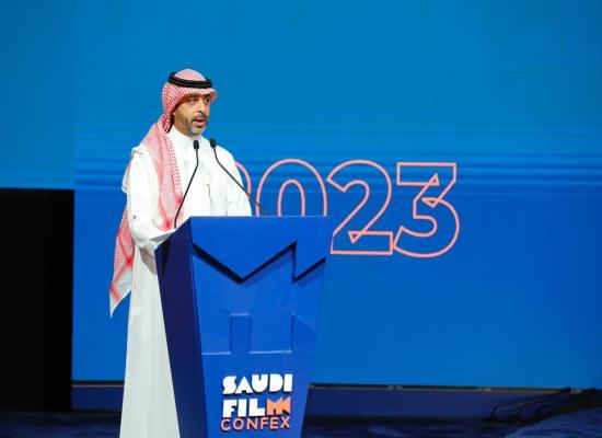  Under the patronage of His Highness the Minister of Culture, the “Saudi Film Confex” is inaugurated in Riyadh. 