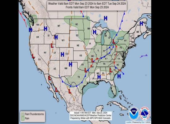 Few rain showers to linger as fall chill settles across the Kansas City forecast area