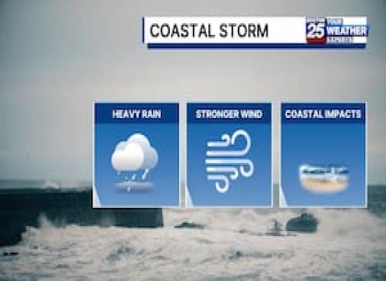 Coastal storm to hit Massachusetts: See the latest timeline, expected impacts