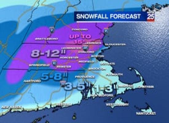 Winter storm arrives in Mass., could bring over a foot of snow to some areas