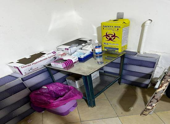 تحرير محاضر لمعامل طبية خاصة لالقائها المخلفات الطبية فى القمامة بمرسى مطروح