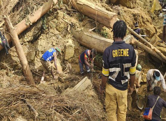 Over 2,000 buried under rubble after landslide – Papua New Guinea to UN